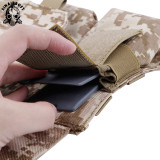 SINAIRSOFT Tactical Vest Nylon 5.56 7.62 Magazine Pouch 3Pcs Carrier Insert Set Mag Holder