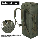 SINAIRSOFT Tactical 80L Large Capacity Backpack Hunting Gear Training Sports Fitness Travelling Handbag Mobile Shoulder Bag