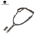 EMERSONGEAR Tactical Gun Sling LQE One Point Sling with Mash Hook Rifle Sling  ACU Black EM8489
