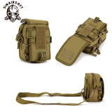 SINAIRSOFT Shoulder Waist Waterproof Sports Bag Outdoor Camping Riding Crossbody Small Messenger Men Hiking Travel Nylon Bags