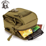 SINAIRSOFT Shoulder Waist Waterproof Sports Bag Outdoor Camping Riding Crossbody Small Messenger Men Hiking Travel Nylon Bags