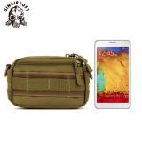 SINAIRSOFT Tactical Messenger Sport Bag MOLLE Mini Crossbody Shoulder Nylon Waist Bag Personal Defense Ultra-light Range Bags