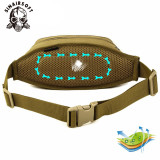 SINAIRSOFT 1000D Nylon Tactical Sport Waist Bag Functional Fanny Running Fishing 5.7 Inches Phone Belt Trekking Bags