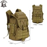 SINAIRSOFT Tactical Molle Backpack Nylon Waterproof  Rucksack Outdoor Sports Camping Hiking Fishing Hunting Bag