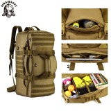 SINAIRSOFT 60L Outdoor Tactical Sport Climbing Nylon Men Bag  Rucksack Travel Hiking Shoulder Messenger Backpack