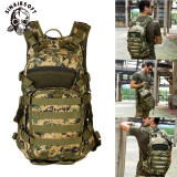 SINAIRSOFT Outdoor  Tactical Trekking Sport Travel 25L Nylon Camping Hiking Rucksack Camouflage Cycling Bicycle Backpack Bag