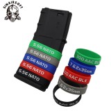 SINAIRSOFT Tactical SI Magazine Marking Band 556 Elastic Identification Binding Rubber Band