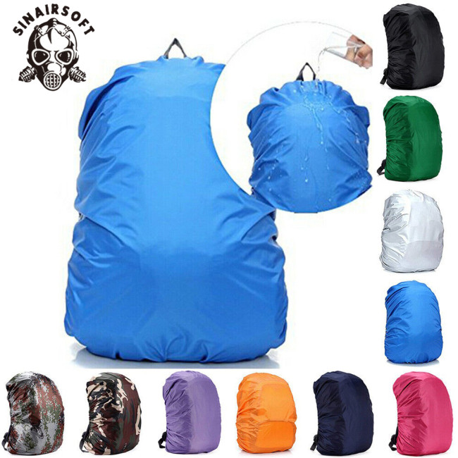 SINAIRSOFT Tactical Waterproof 20-80L Backpack Rain Cover Portable Ultralight Trunk Protector Dustproof Shoulder Outdoor Bag