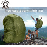 SINAIRSOFT Tactical Waterproof 20-80L Backpack Rain Cover Portable Ultralight Trunk Protector Dustproof Shoulder Outdoor Bag