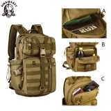 SINAIRSOFT Outdoor Tactical Backpack 900D Waterproof  Shoulder  Hunting Camping Multi-purpose Molle Hiking Travel Sport Bag 30L