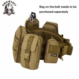 SINAIRSOFT Outdoor Multifunction Tactical Girdle Waist Bag  Molle Equipment Belt Bag Wide Belt Airsoft Paintball Sports Safety