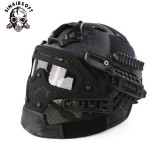 SINAIRSOFT Tactical Helmet New G4 System  ABS Full Face Mask With Goggle For  Airsoft Paintball  Fast Helmet