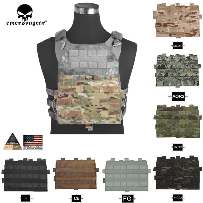 EMERSONGEAR MOLLE Panel For AVS JPC 2.0 VEST Hunting Vests Accessories Black EM9288