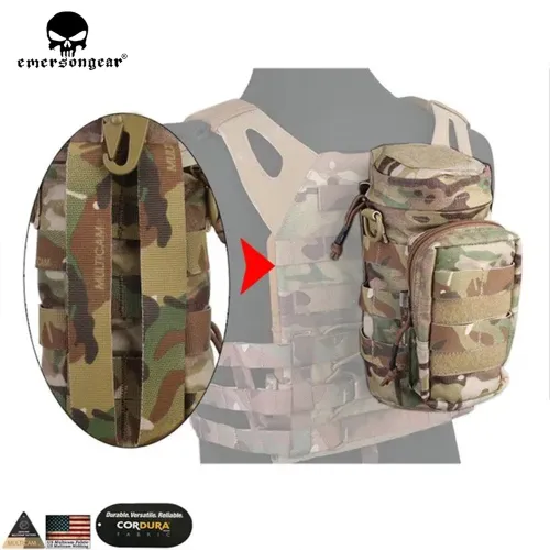EMERSONGEAR Molle Bag Tactical Backpack Multiple Utility Bag Hunting Combat Gear emerson Pouch Black Pouch EM9275