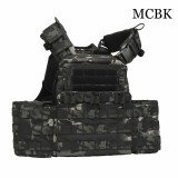 Tatctical CPC Vest Combat Carrier Molle Magazine Pouch Quick Release Cummerbund EVA Pad Cage Plate Baffle Paintball Airsoft