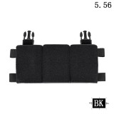 SINAIRSOFT Tactical Triple Magazine Pouch Hook Loop Panel for 5.56 7.62 Mag Pouches Tactical Placard Airsoft Chest rig Accesories