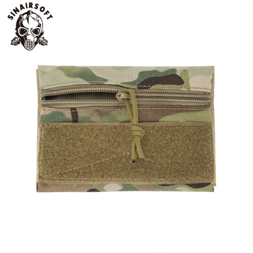 SINAIRSOFT Tactics Medium Candy Pouch With Hook&loop MK3 MK4 Vest Chest Rig Camouflage Portable Storage Nylon Hunting Accessories