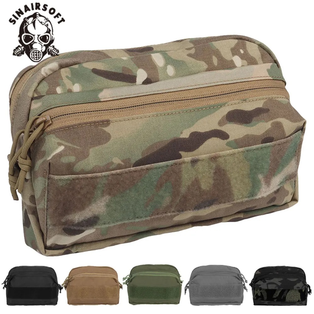 Pochette tactique pour GPS Molle, grand sac utilitaire en nylon pour ceinture et gilet
