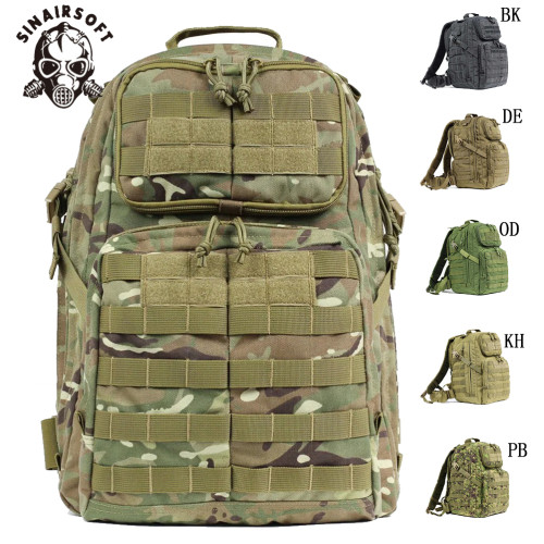  SINAIRSOFT 55L Outdoor Molle Waterproof Tactical Backpack Mountaineering Hunting-Bags Trekking Outdoor Fishing Bag ﻿