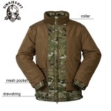 SINAIRSOFT F7 Portable Cold Resistant Waterproof Thickened Cotton Jacket Set for Autumn and Winter Outdoor Waterproof And Warm Cotton Jacket Training