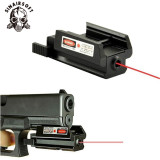 SINAIRSOFT Tactical Pistols LED Flashlight &Red Laser Sight Combo For Glock 17 19 20mm Rail
