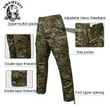 SINAIRSOFT F7 Portable Cold Resistant Waterproof Thickened Cotton Jacket Set for Autumn and Winter Outdoor Waterproof And Warm Cotton Jacket Training