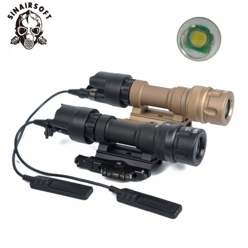 SINAIRSOFT Tactical M952V LED Flashlight Light Hunting Rifle Scope Weapon Light Rail Mount