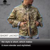 EMERSONGEAR Tactical TCU Retro Style Windproof Soft Shell Jacket Outdoor Sports Hiking Camping Clothing Coat Men's Street Clothing