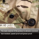 EMERSONGEAR Tactical TCU Retro Style Windproof Soft Shell Jacket Outdoor Sports Hiking Camping Clothing Coat Men's Street Clothing
