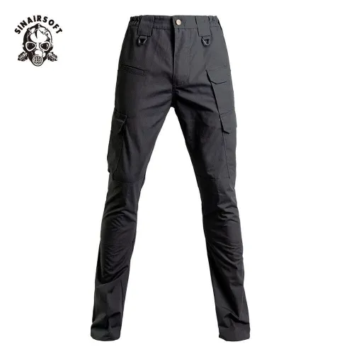 SINAIRSOFT Outdoor Sports Pants Multi Pocket Stretch Pants Waterproof Slim Fit Casual Mountaineering Pants