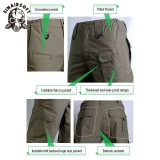 SINAIRSOFT Outdoor Sports Pants Multi Pocket Stretch Pants Waterproof Slim Fit Casual Mountaineering Pants