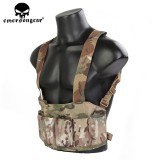 EMERSONGEAR Tactical Chest Rig Vest SPEED SCAR-H 5.56 Magazine Pouch Carrier Airsoft