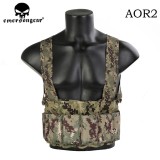 EMERSONGEAR Tactical Chest Rig Vest SPEED SCAR-H 5.56 Magazine Pouch Carrier Airsoft