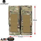 EMERSONGEAR Tactical 7.62 Double Magazine Pouch 762 Mag Bag For AK Rifle Panel Outdoor Airsoft Hunting Hiking 500D Nylon EM6411