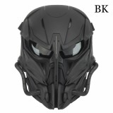 SINAIRSOFT Airsoft Paintball Hunting Mask Tactical Mask Motorcycle Helmet Goggle  War Game Protective Full Face Combat Face Shield