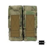 EMERSONGEAR Tactical 7.62 Double Magazine Pouch 762 Mag Bag For AK Rifle Panel Outdoor Airsoft Hunting Hiking 500D Nylon EM6411