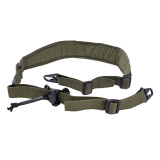 SINAIRSOFT Tactical Modular Rifle Sling Strap 2 Point Rifle Sling Gun Strap Tactical Shooting Padded Rifle Sling Straps Outdoor Hunting Strap