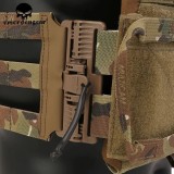 EMERSONGEAR Tactical Vest Lasercut Molle Laser Cut Plate Carrier W/ROC Quick Release