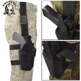 SINAIRSOFT Tactical Universal Pistol Gun Drop Leg Thigh Holster Pouch Airsoft Hunting Bag