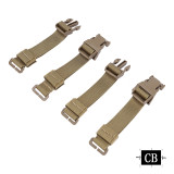 SINAIRSOFT Outdoor Tactical Vest Connection Ribbon Set Suitable for MOLLE Vest/Chest Hanger Adaptor Shoulder Strap Clip