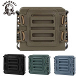 SINAIRSOFT Soft Shell Rifle Mag Carrier Magazine Pouch Holder Molle Clip for Sniper Rifle
