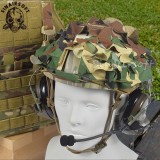 SINAIRSOFT Tactical FAST Helmet Cover 3D Camouflage Helmet Cloth Gear Paintball Accessories