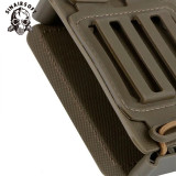 SINAIRSOFT Soft Shell Rifle Mag Carrier Magazine Pouch Holder Molle Clip for Sniper Rifle