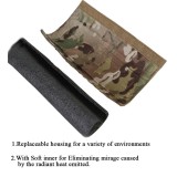 EMERSONGEAR Tactical 8  22cm Suppressor Silencer Cover Mirage Heat Shield Muffler