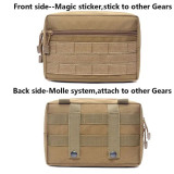 SINAIRSOFT Tactical Dangler Drop Dump Pouch Molle Utility Bag Fanny Pack For Chest Rig Vest