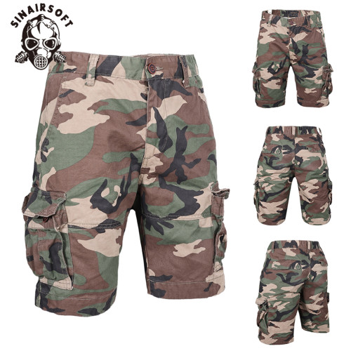 SINAIRSOFT Tactical Men's Cargo Shorts Outdoor Hiking Fishing Relaxed Shorts