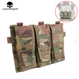 EMERSONGEAR Tactical Triple 5.56 Magazine Pouch Molle Mag Holder For AVS JPC 2.0Vest