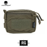 EMERSONGEAR Plug-in Debris Waist Bag Molle Pouch Tactical Hunting Airsoft Tools Bag Multi-camo Black Backpack EM8337
