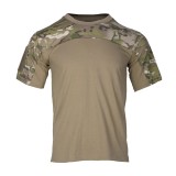 SINAIRSOFT Tactical Short Sleeved Camouflage T-shirt Men's Outdoor Sports T-shirt Breathable Quick Drying Short Sleeved Shirt