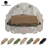 EMERSONGEAR Counterweight Pouch Balancing Bag Tactical Combat Helmet Hunting Accessory FAST Rear Helmet Pouch EM8826